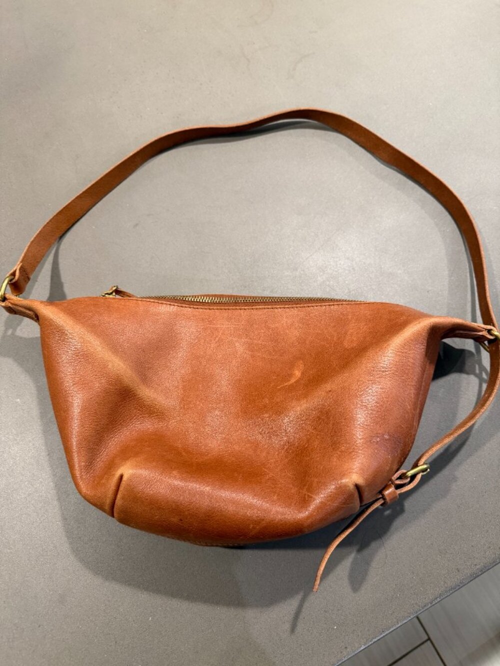 Madewell Leather Crossbody Sling bag